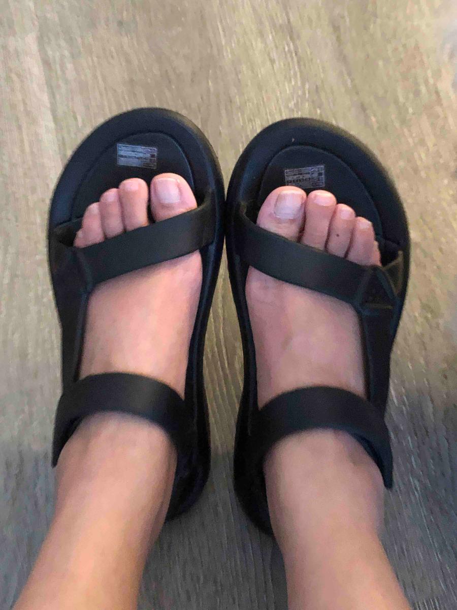 Customer photo for "Runs big- Not true size"