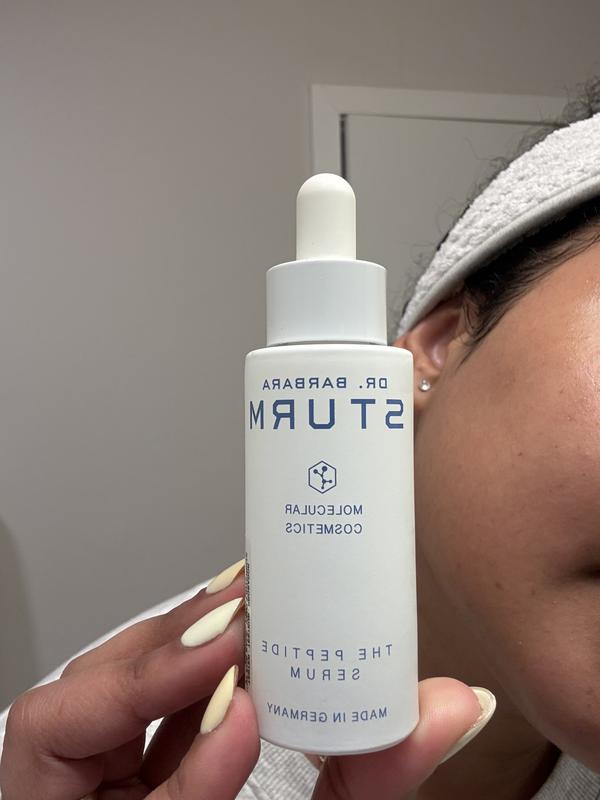 Customer photo for "Lightweight but leaves skin looking better"