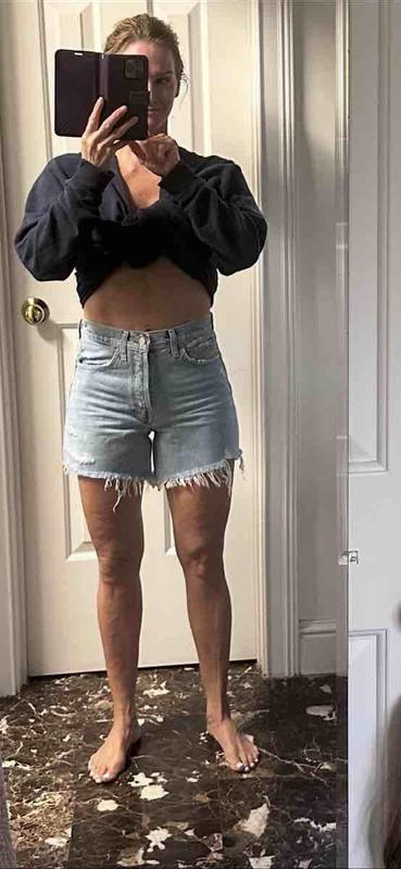 Customer photo for "The Perfect Cut off shorts"