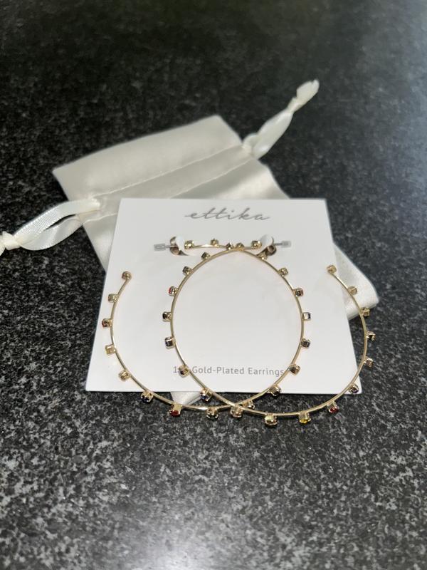 Customer photo for "Perfect bigger hoop!"