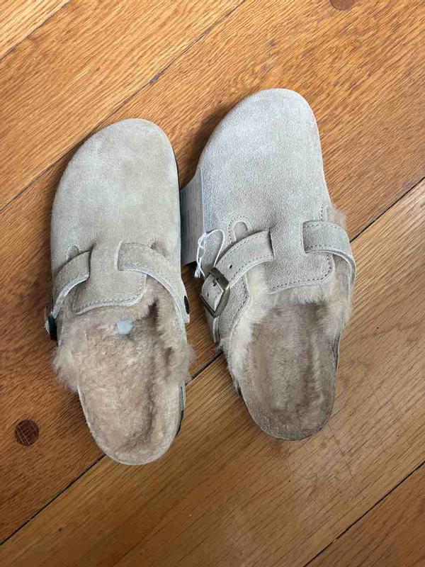 Customer photo for "2 left shoes!"