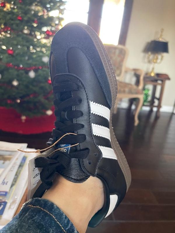 Stylish. Mom loves her first pair Samba