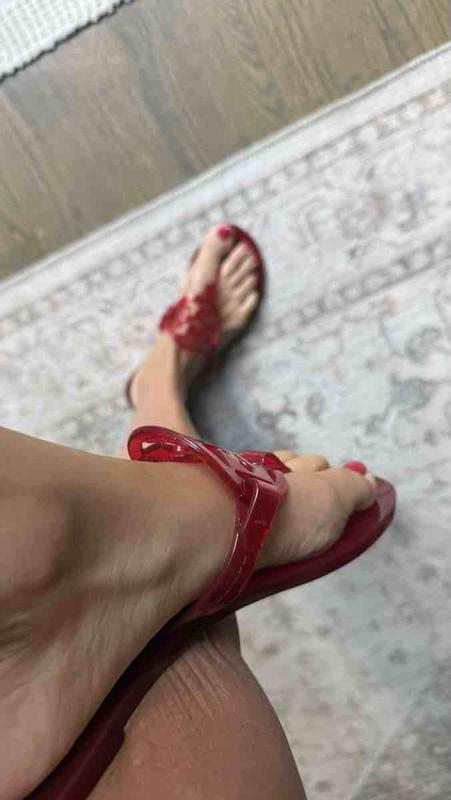 Customer photo for "bright red color and better fit!"