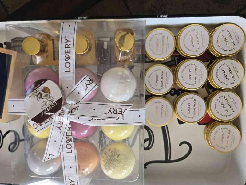 Customer photo for "Missing candles"