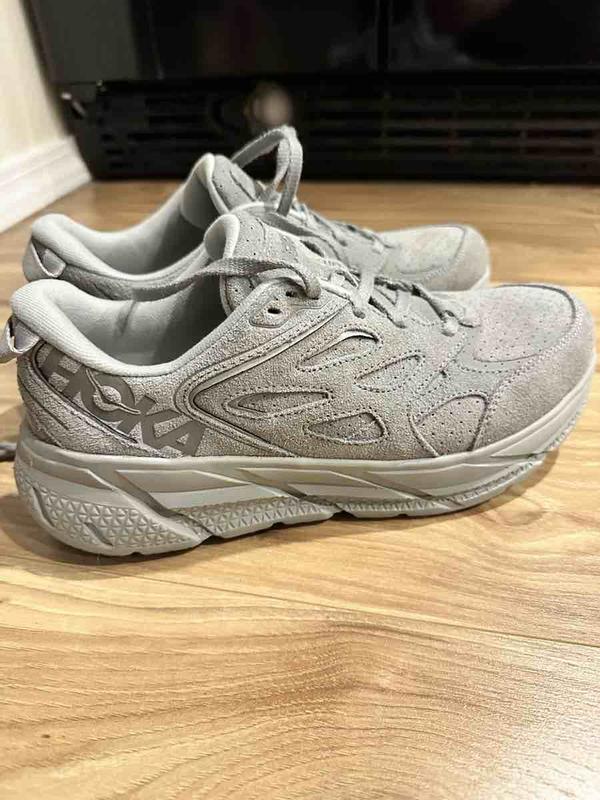 HOKA Clifton L Suede Sneaker (Women) | Nordstrom