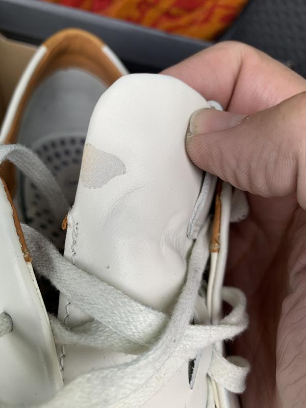 Customer photo for "Great shoe with some minor issues."