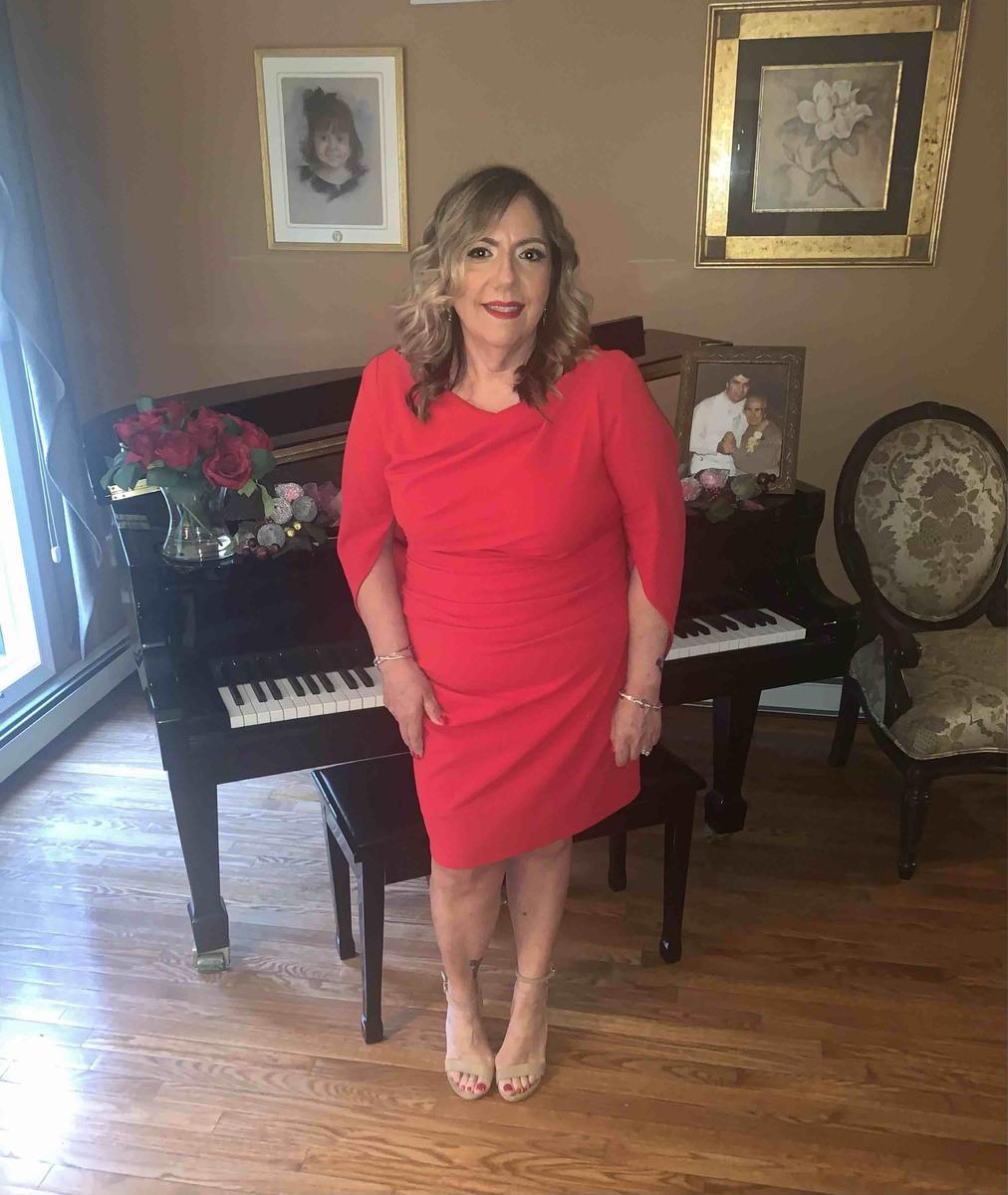 Customer photo for "love this dress"