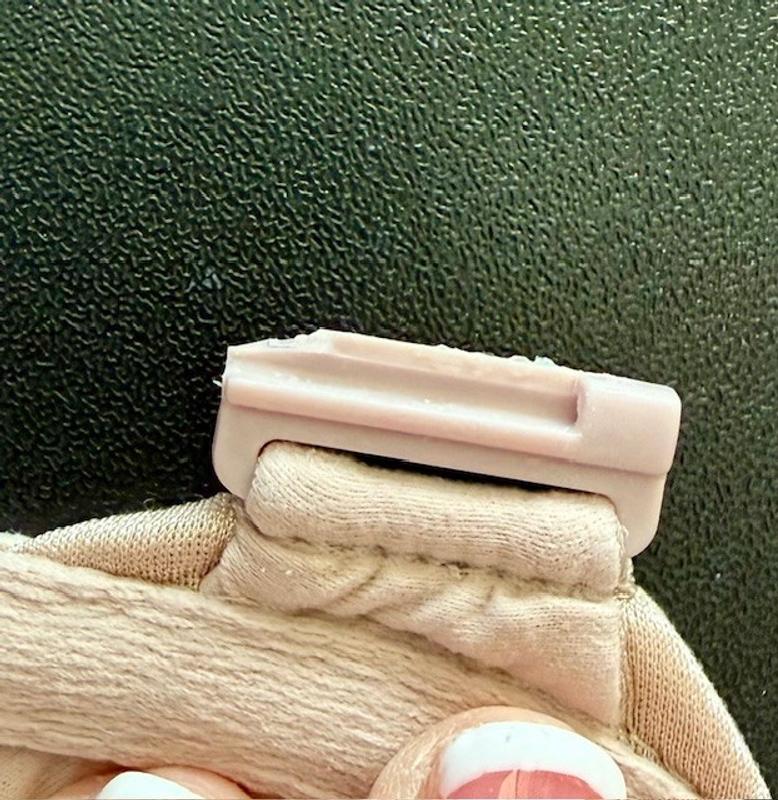 Customer photo for "Flimsy Front Clasp Breaks"