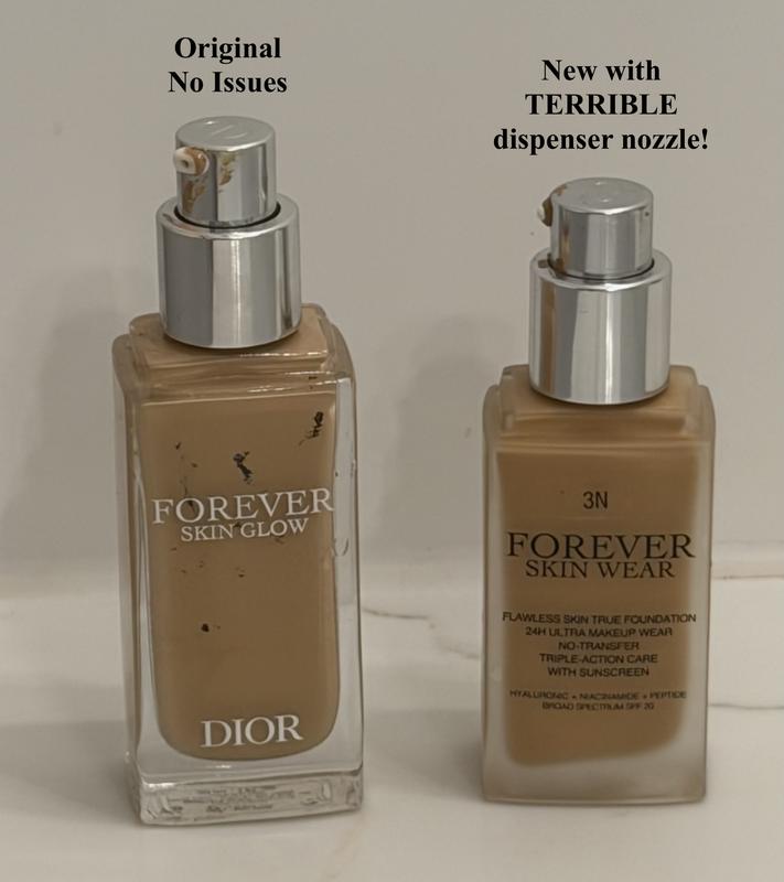 Customer photo for "Beautiful makeup, TERRIBLE dispenser"