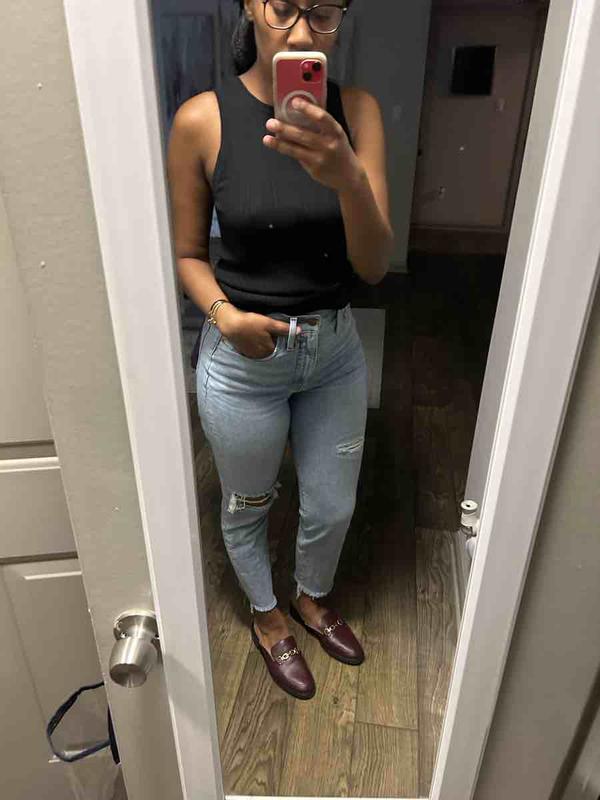 Customer photo for "cute, comfy mules"