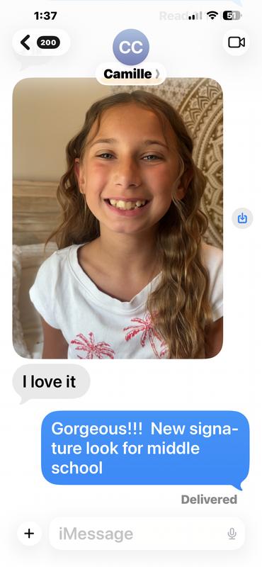 Customer photo for "Perfect waves / Ideal gift for tween or teen"