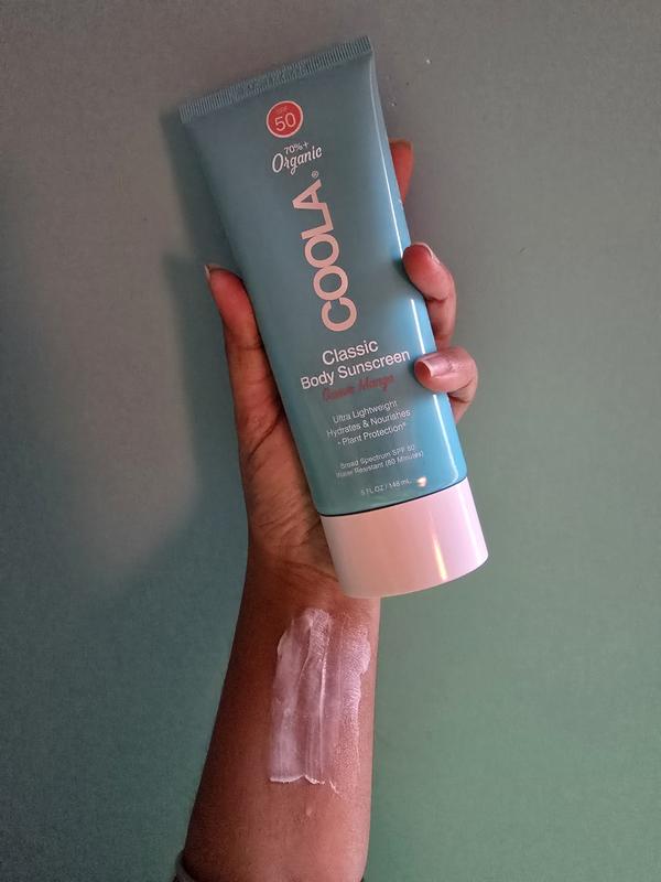 Customer photo for "Great sunscreen"