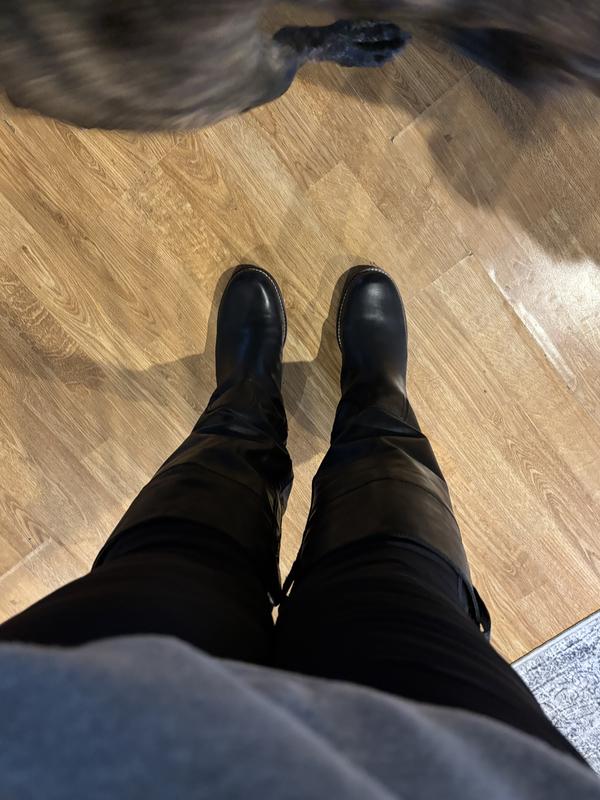Customer photo for "Looooovvvveeee For extra wide calves"