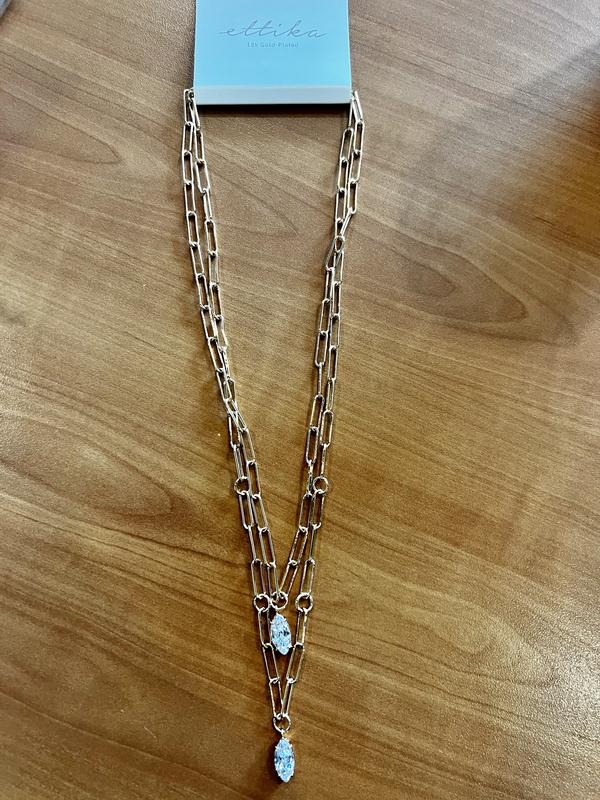 Customer photo for "Beautiful layered necklace"