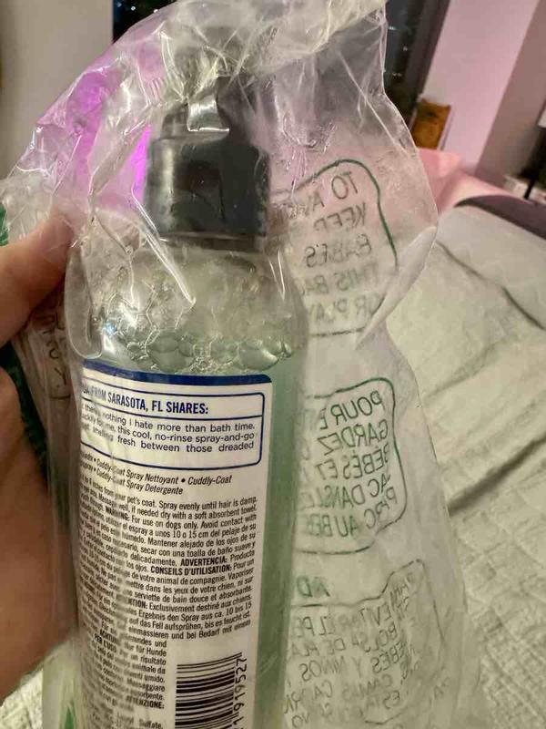 Customer photo for "leaking bottle"