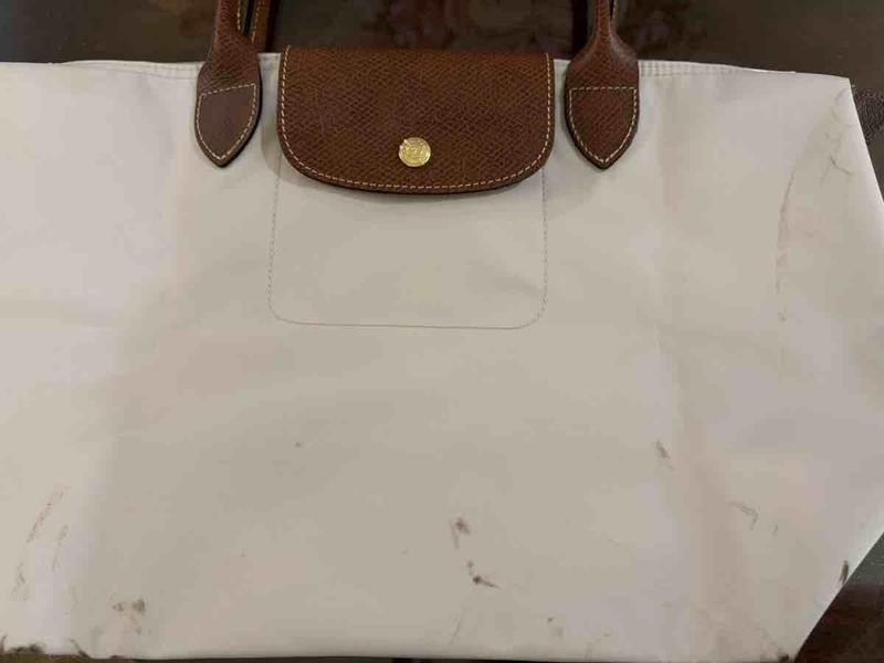 Customer photo for "Stains Easily"