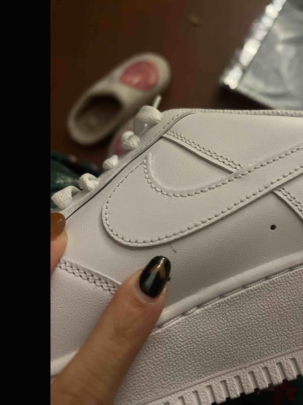 Customer photo for "recieved damaged shoes"