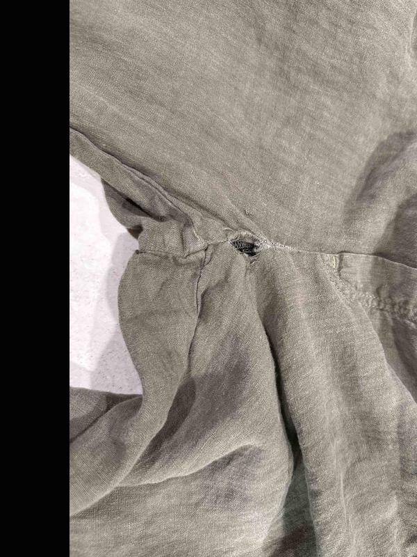 crotch ripped after 2nd wash