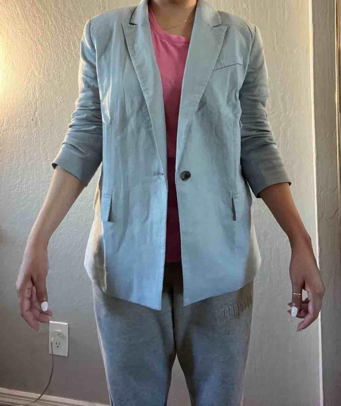 Customer photo for "Nice material, runs large!"
