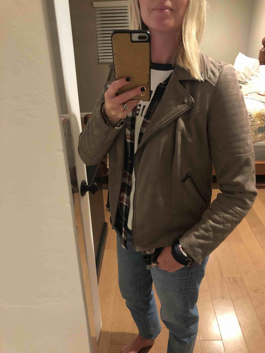 Customer photo for "great jacket"