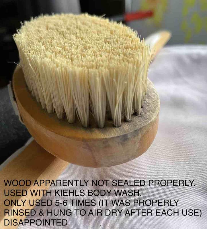 Customer photo for "Unfortunately Wood Apparently Not Sealed"