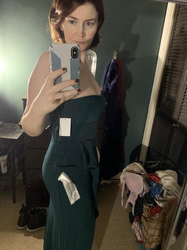 Customer photo for "Strapless for large chest"
