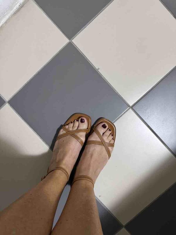 Customer photo for "Best Sandals!"