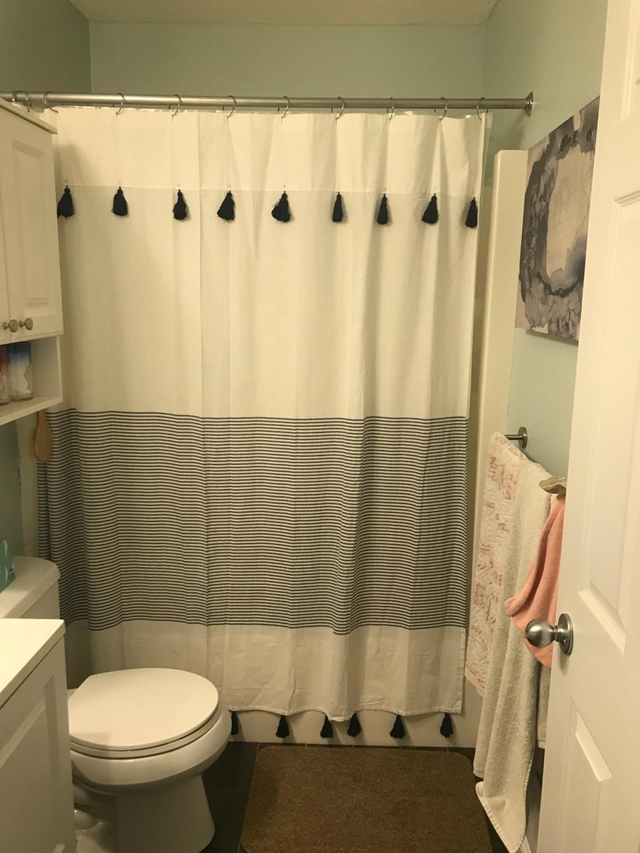 Customer photo for "Gorgeous Shower Curtain"