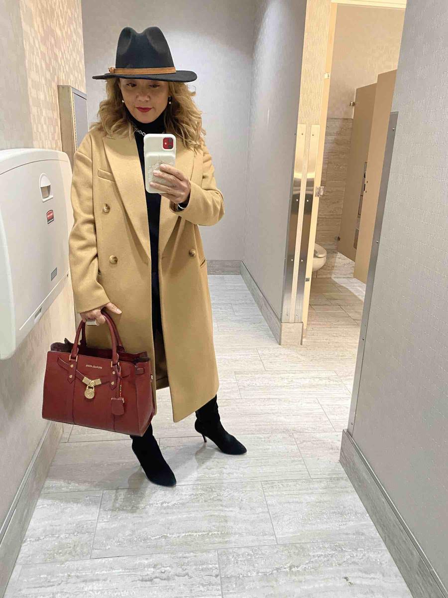 Customer photo for "Lovely warm coat"