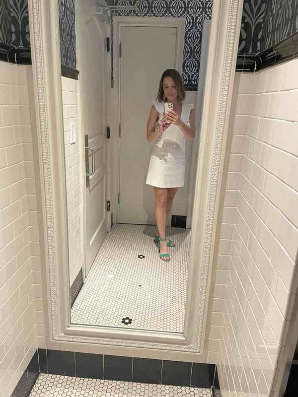 Customer photo for "love this dress"