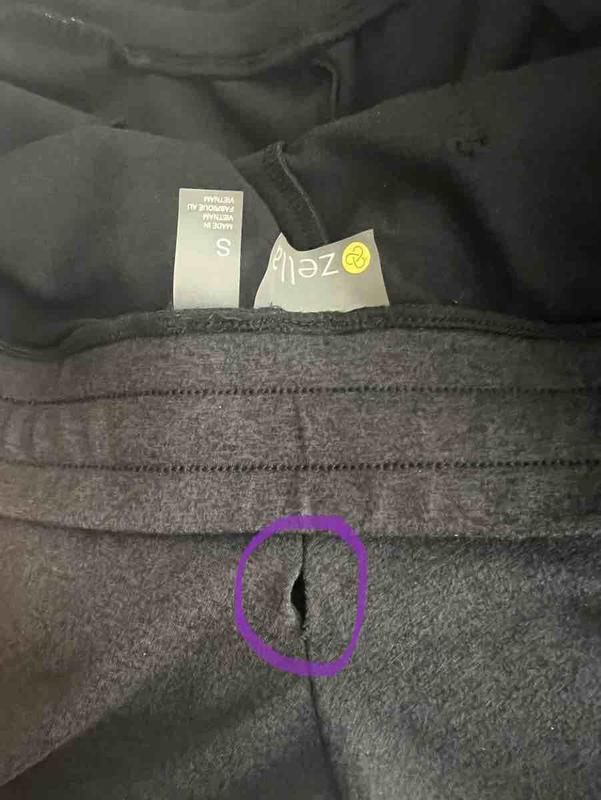 hole in the seam
