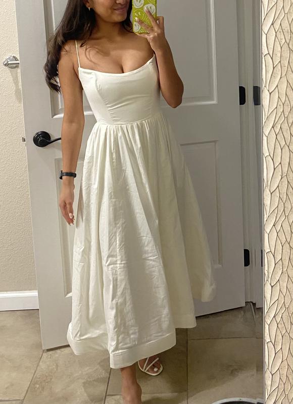 Customer photo for "Simple still beautiful dress"