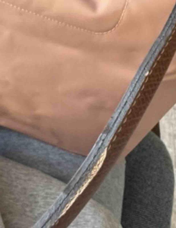 Customer photo for "Malformed Leather Straps"