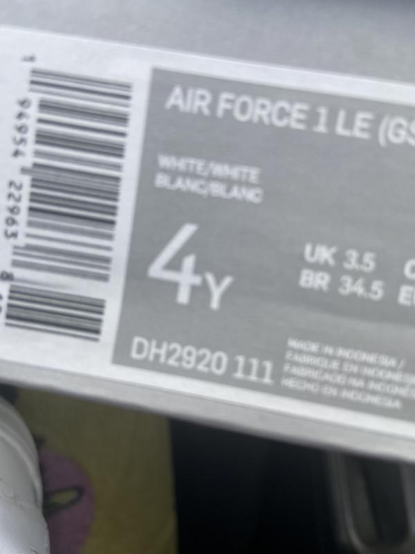 Customer photo for "Not White/White OFF WHITE"