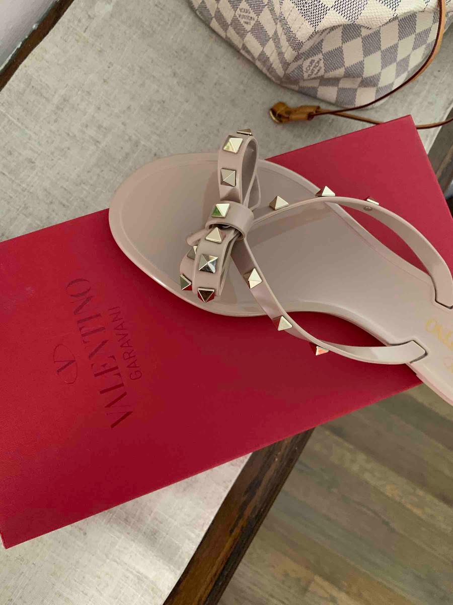Valentino Garavani Rockstud Jelly Flip Flop (Women) Nordstrom - Main Image