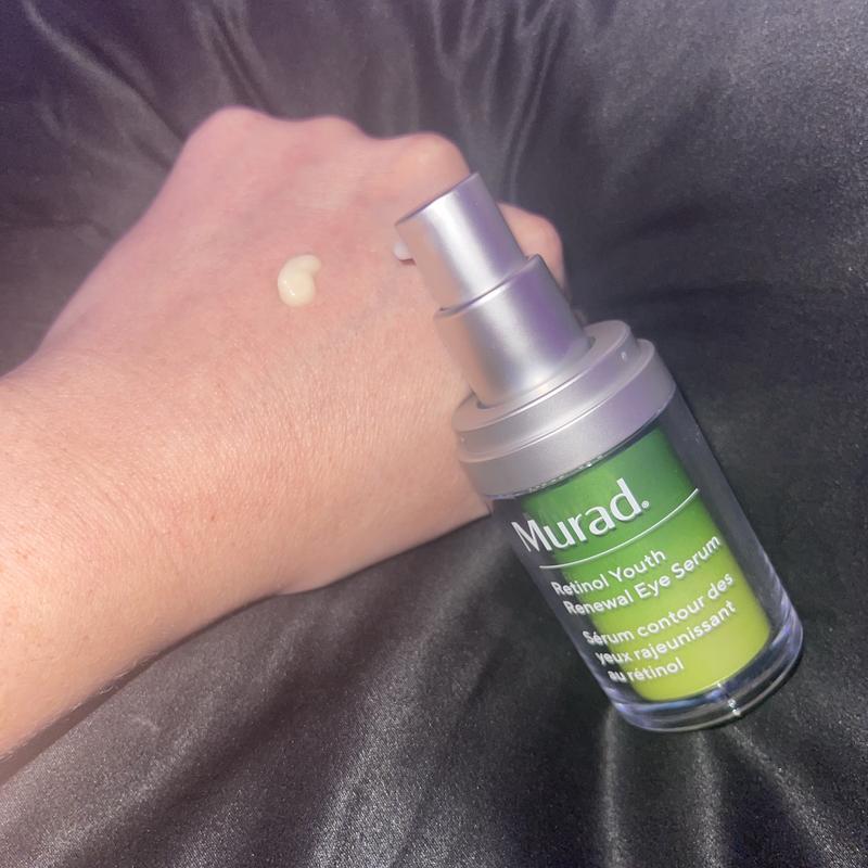 Customer photo for "Holy Grail Eye Serum"