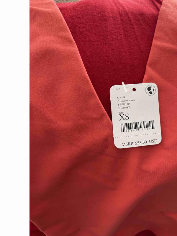 Red poinsettia is actually pink poinsettia