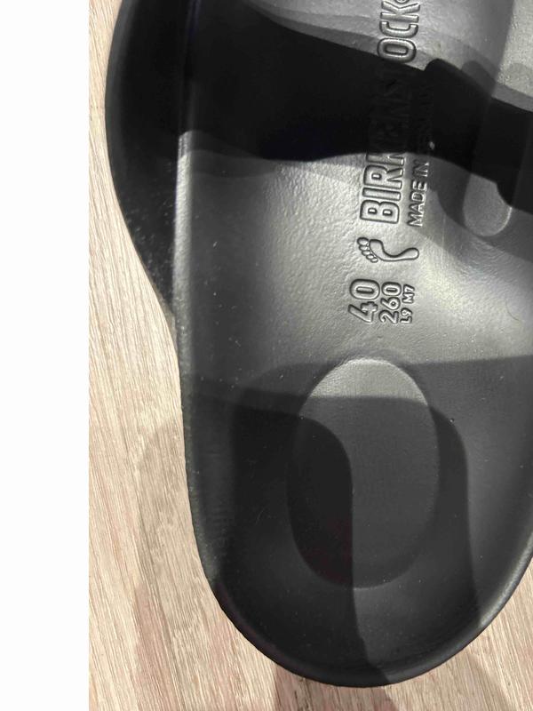 Not as Pictured. Label Etched into Shoe