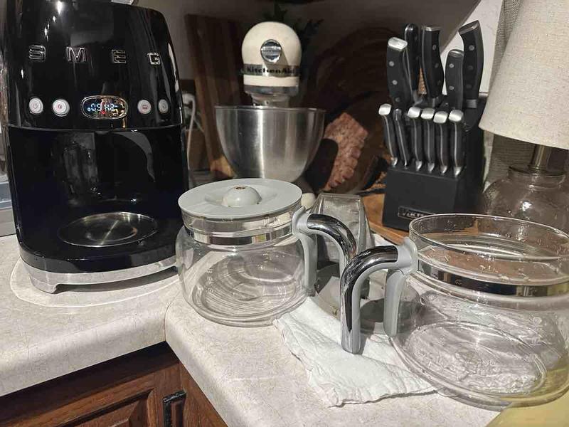 Customer photo for "Two broken Carafes"