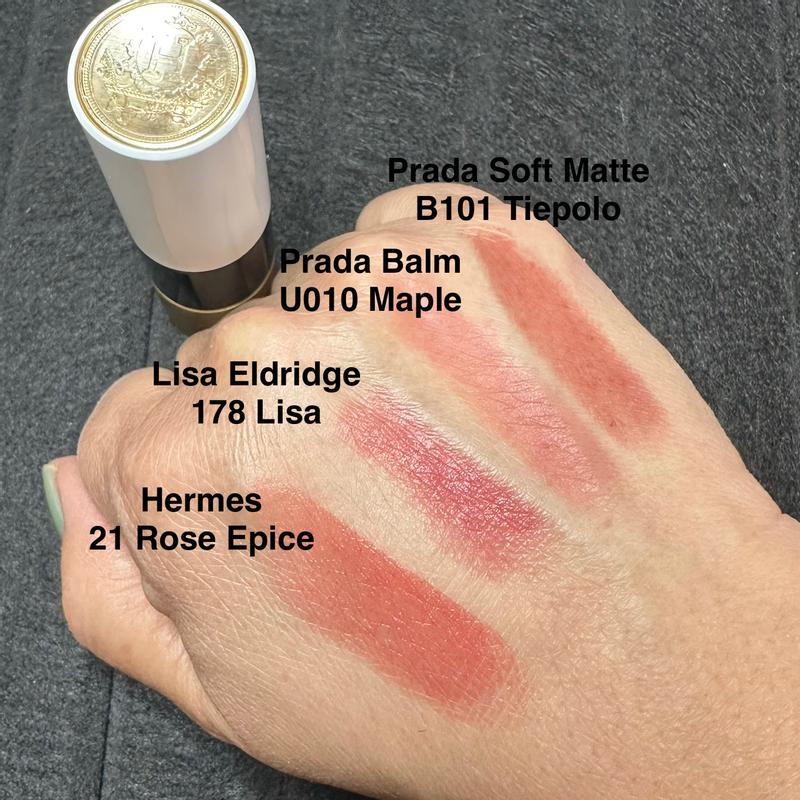 Customer photo for "Great lipstick but buy in store"
