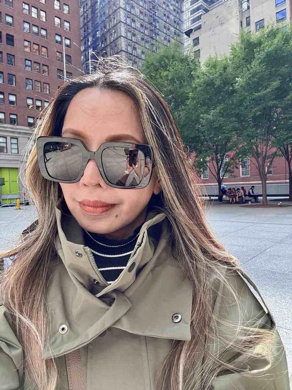 Customer photo for "My new go-to sunglasses"