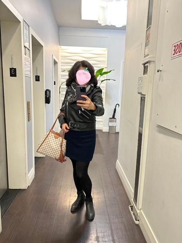 very good leather jacket