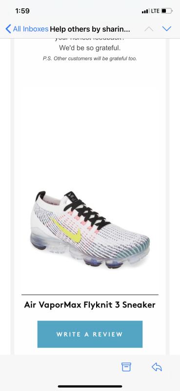 Nike WMNS Air Vapormax Flyknit 3 Gunsmoke Gray Pink