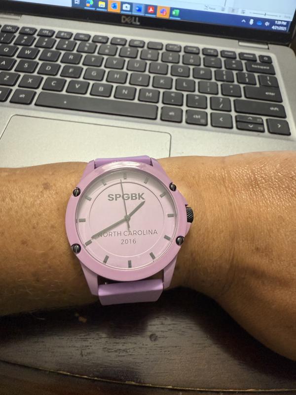 Seabrook Silicone Strap Watch, 44mm