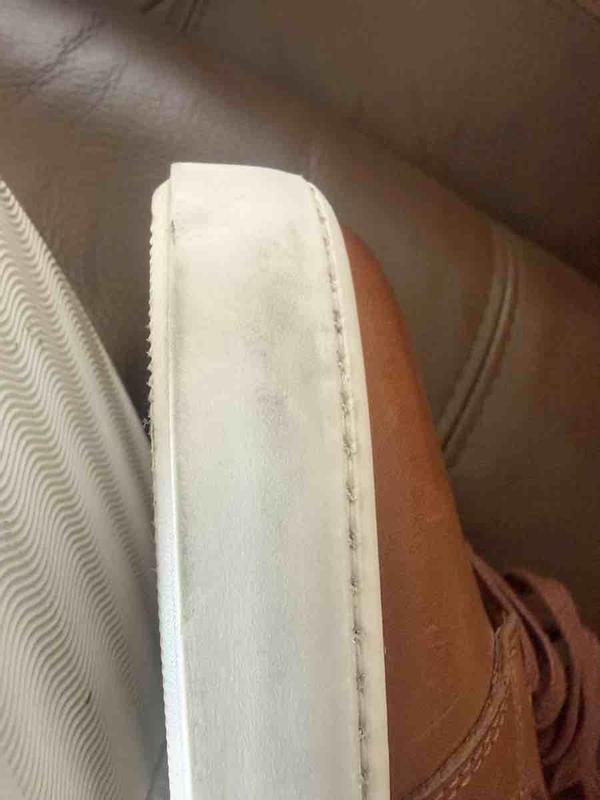 Customer photo for "worn shoes"