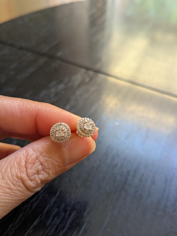 Cute Pair of Diamond Earrings