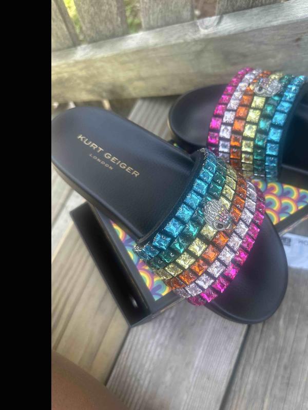 the sandals are really cute, just a little tight