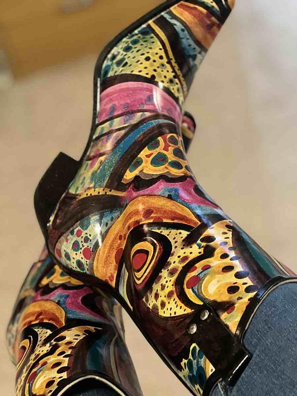 Customer photo for "Boot Art"