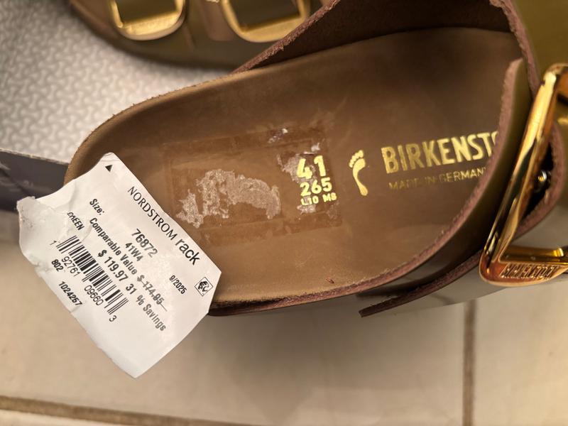 These are going back