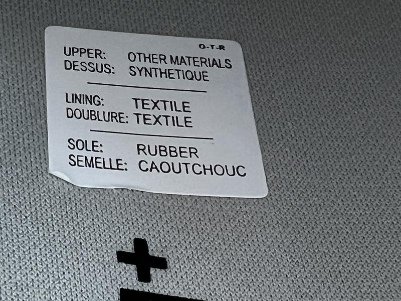 Customer photo for "Very cushiony. Narrow. Not leather."